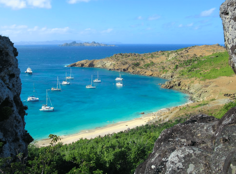 Anse de Colombier in St Barth