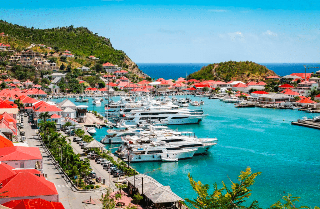 Gustavia Harbour in Saint Barth