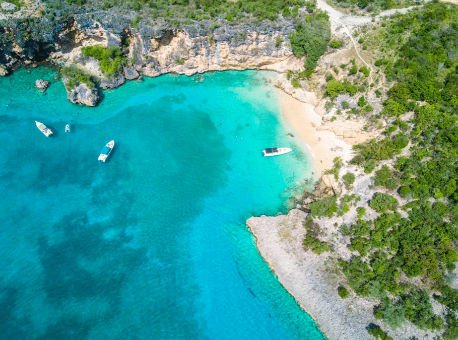 Little bay in Anguilla